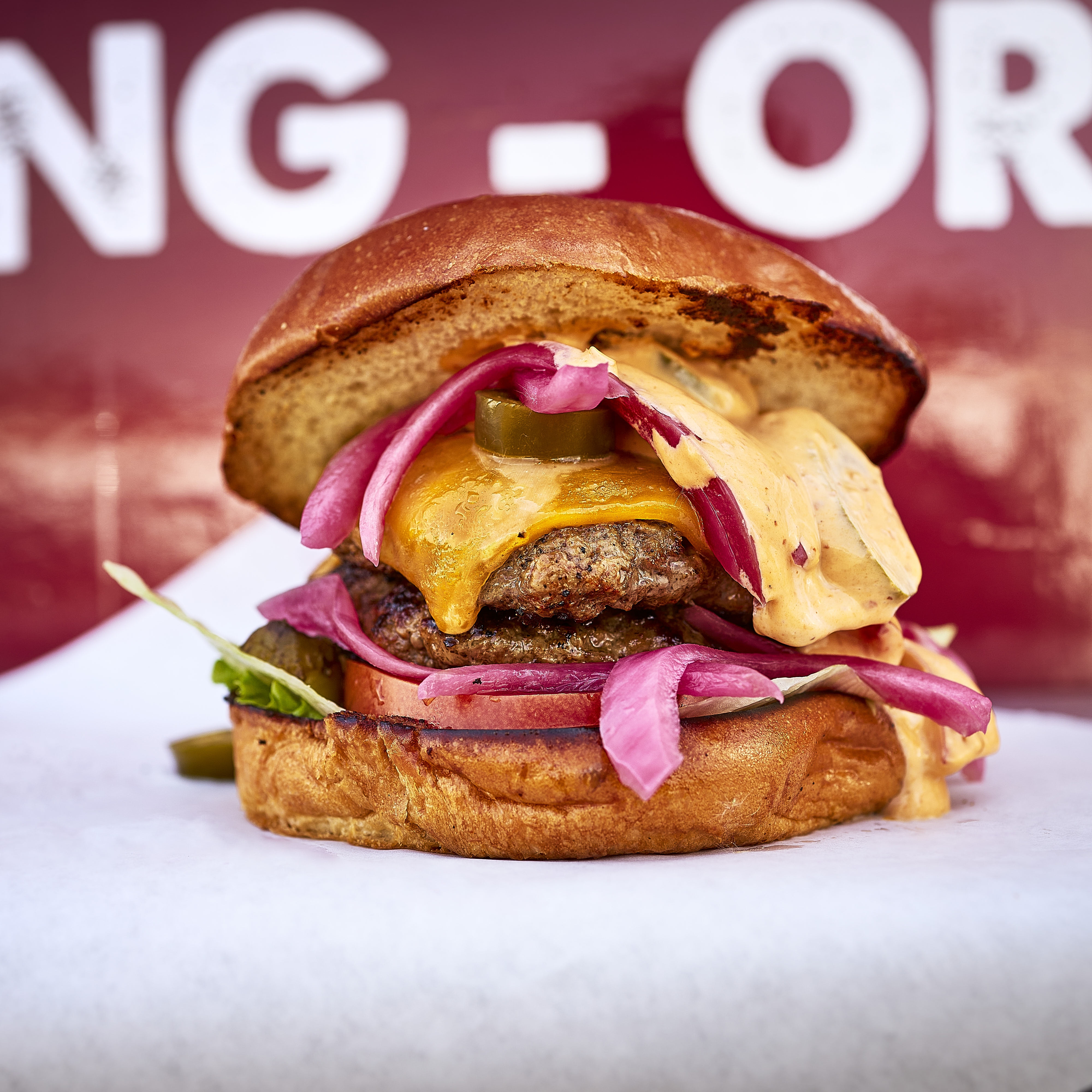 Hot As Fork Burger